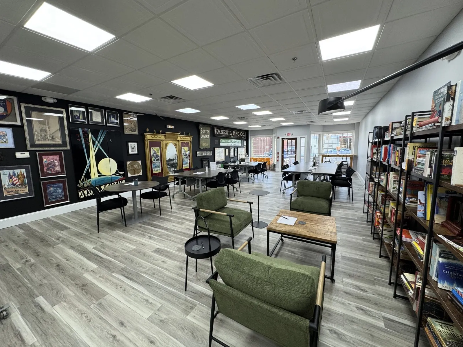 Inside the Writers' CLC in Reading, Massachusetts